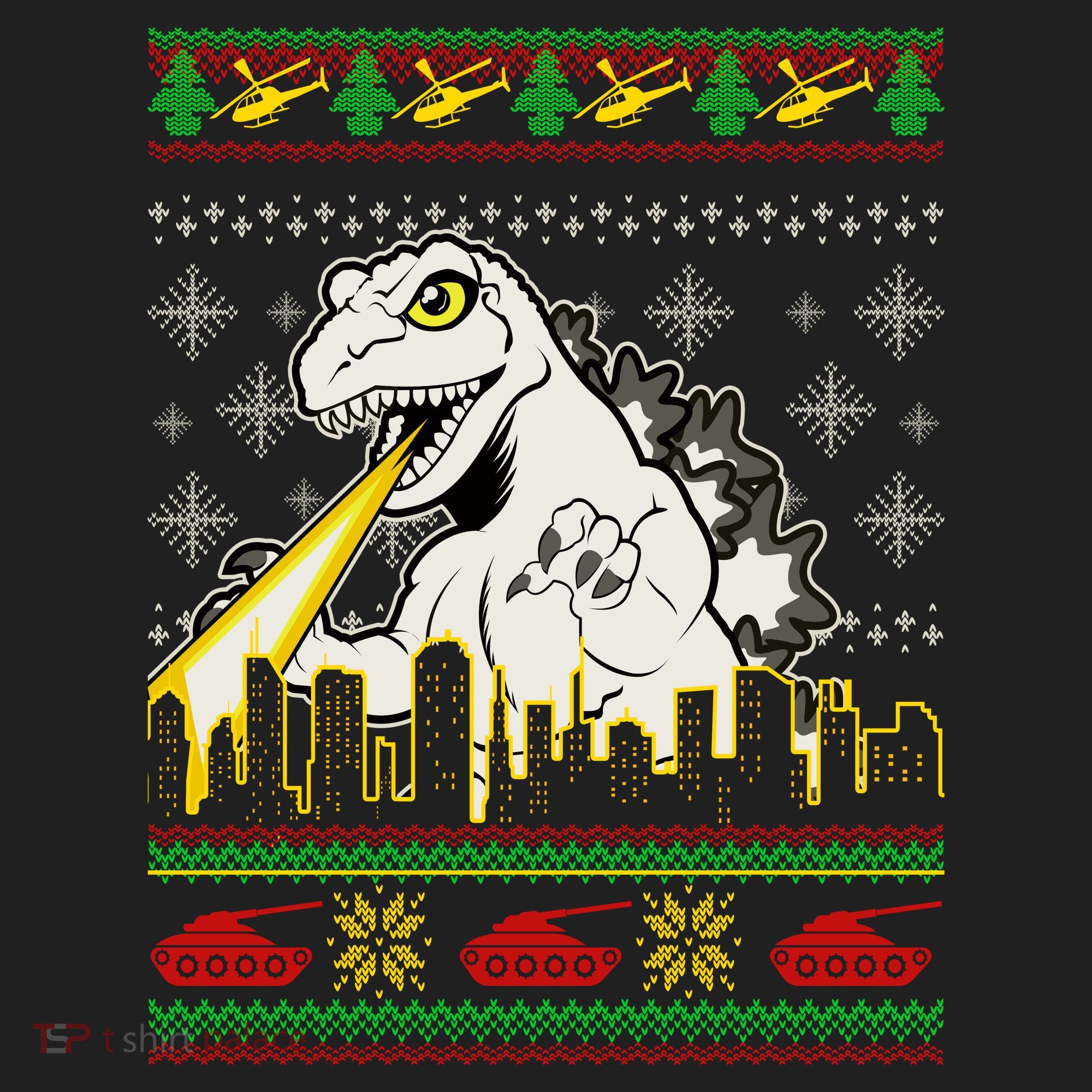 Monster Ugly Christmas Sweater Beanie