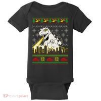 Monster Ugly Christmas Sweater Baby Bodysuit thumb 0
