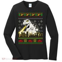 Monster Ugly Christmas Sweater Women's Long Sleeve Shirt thumb 0
