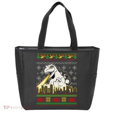 Monster Ugly Christmas Sweater Tote Bag