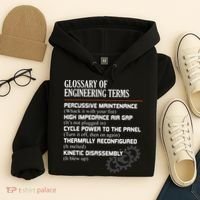 Glossary Of Engineering Terms Funny Engineer Definitions Hoodie thumb 4