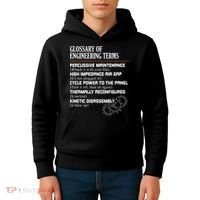 Glossary Of Engineering Terms Funny Engineer Definitions Kids Hoodie thumb 4