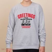 Greetings Operators From Alien Prison Women's Sweatshirt thumb 0