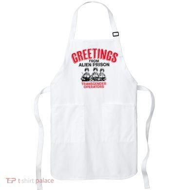 Greetings Operators From Alien Prison Apron