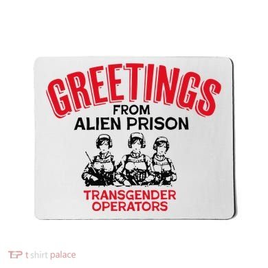 Greetings Operators From Alien Prison Mousepad