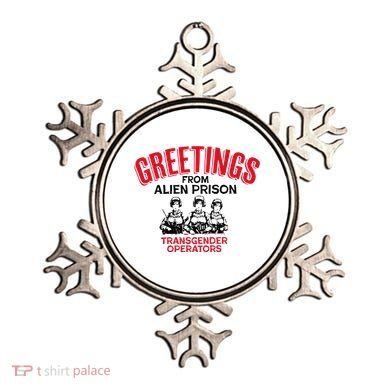 Greetings Operators From Alien Prison Ornament