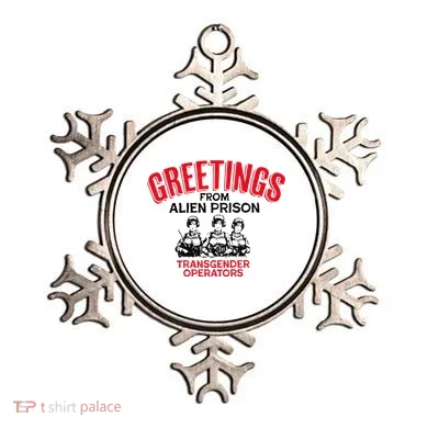 Greetings Operators From Alien Prison Ornament