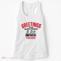 Greetings Operators From Alien Prison Women's Tank Top thumb 0