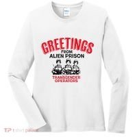 Greetings Operators From Alien Prison Women's Long Sleeve Shirt thumb 0
