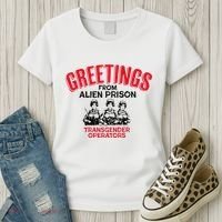 Greetings Operators From Alien Prison Women's T-Shirt thumb 3