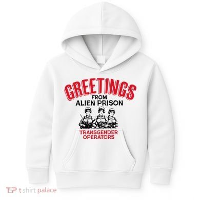 Greetings Operators From Alien Prison Kids Hoodie