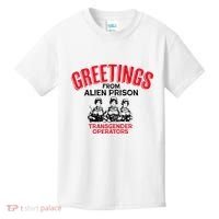 Greetings Operators From Alien Prison Kids T-Shirt thumb 0
