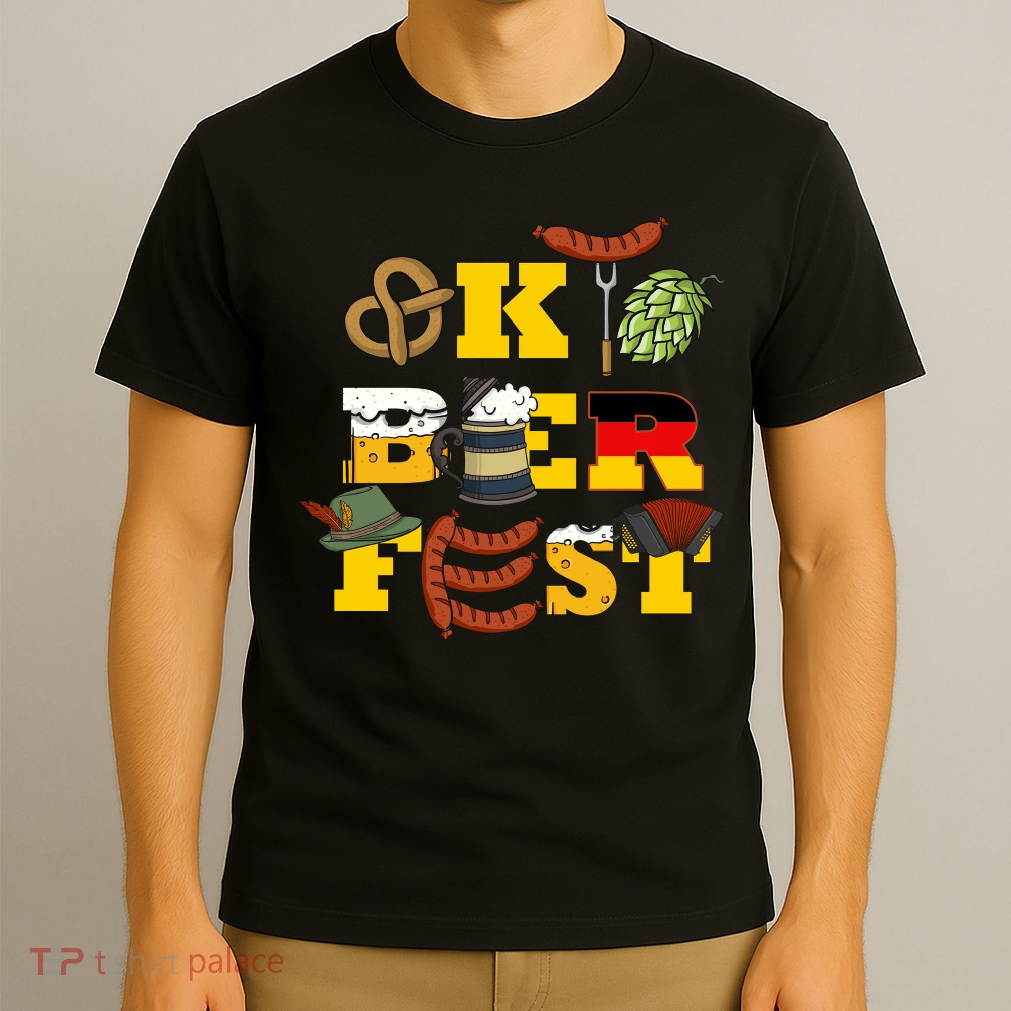 German Oktoberfest Funny Oktoberfest Costume Oktoberfest T-Shirt