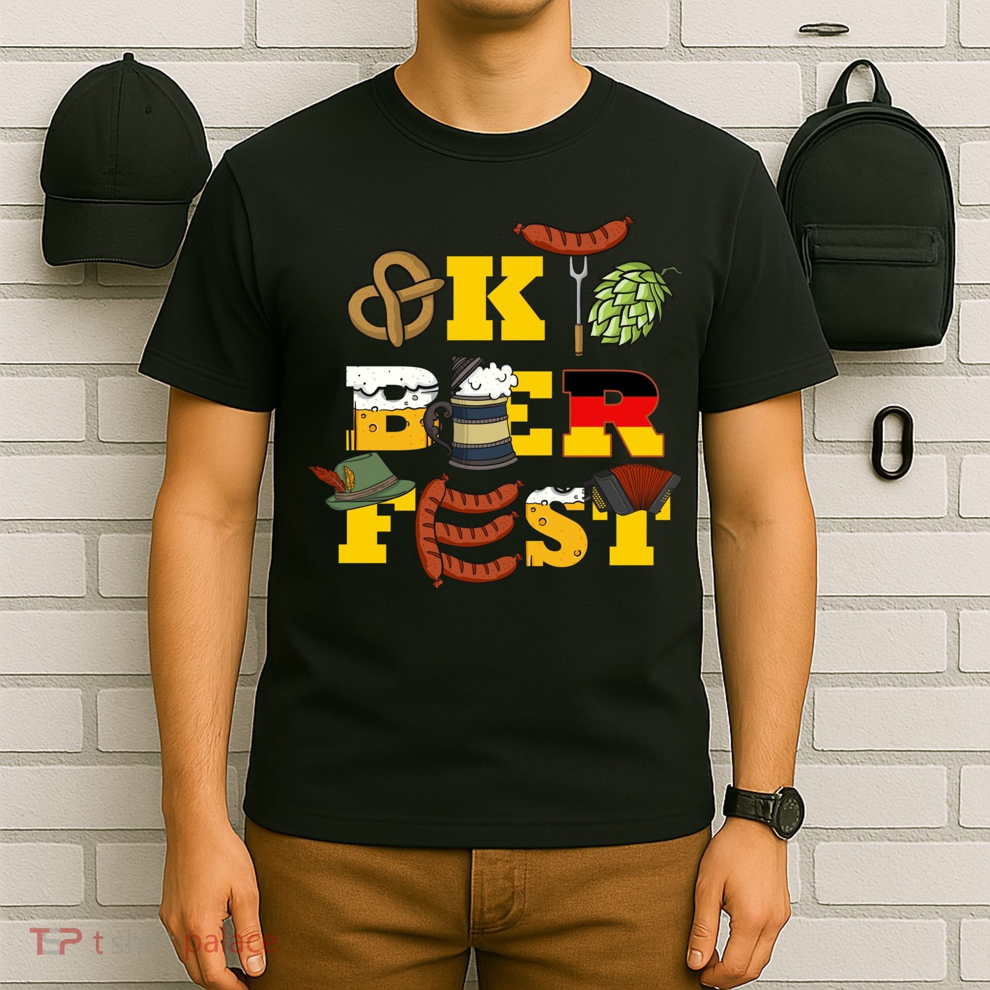 German Oktoberfest Funny Oktoberfest Costume Oktoberfest T-Shirt