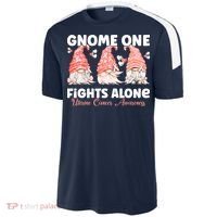 Gnome One Fights Alone Peach Uterine Cancer Awareness Sport-Tek Competitor United Soccer Jersey thumb 2