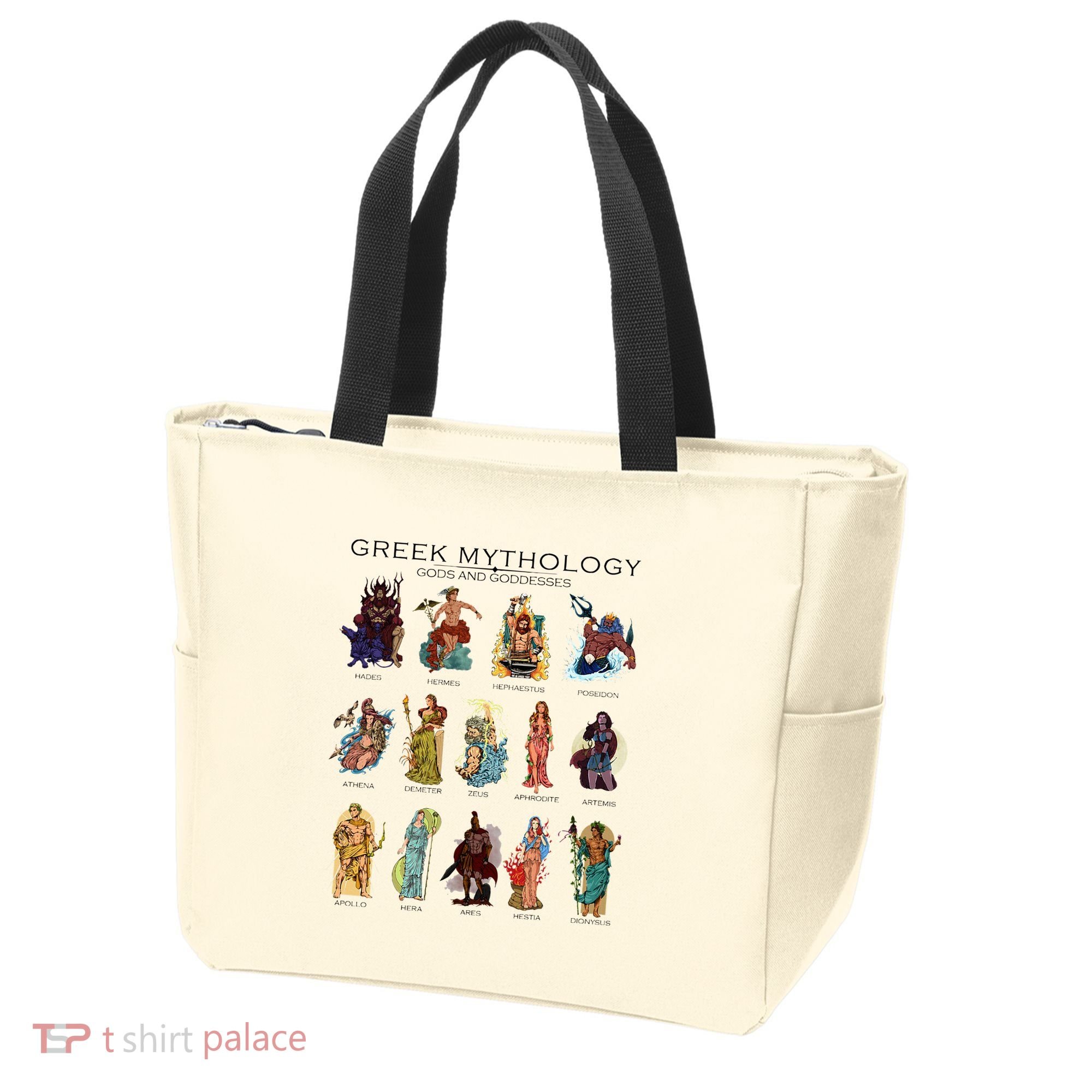 Gods Of Greek Mythology Tote Bag