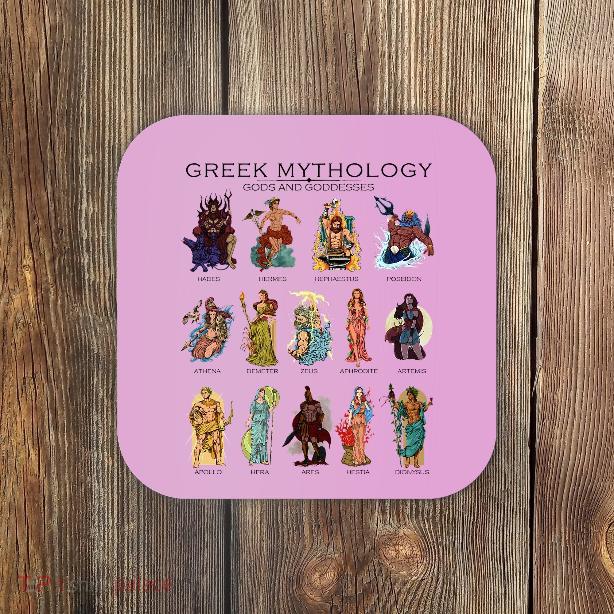 Gods Of Greek Mythology Coaster