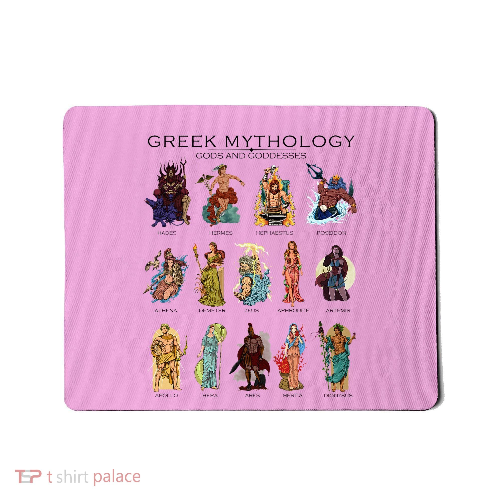 Gods Of Greek Mythology Mousepad