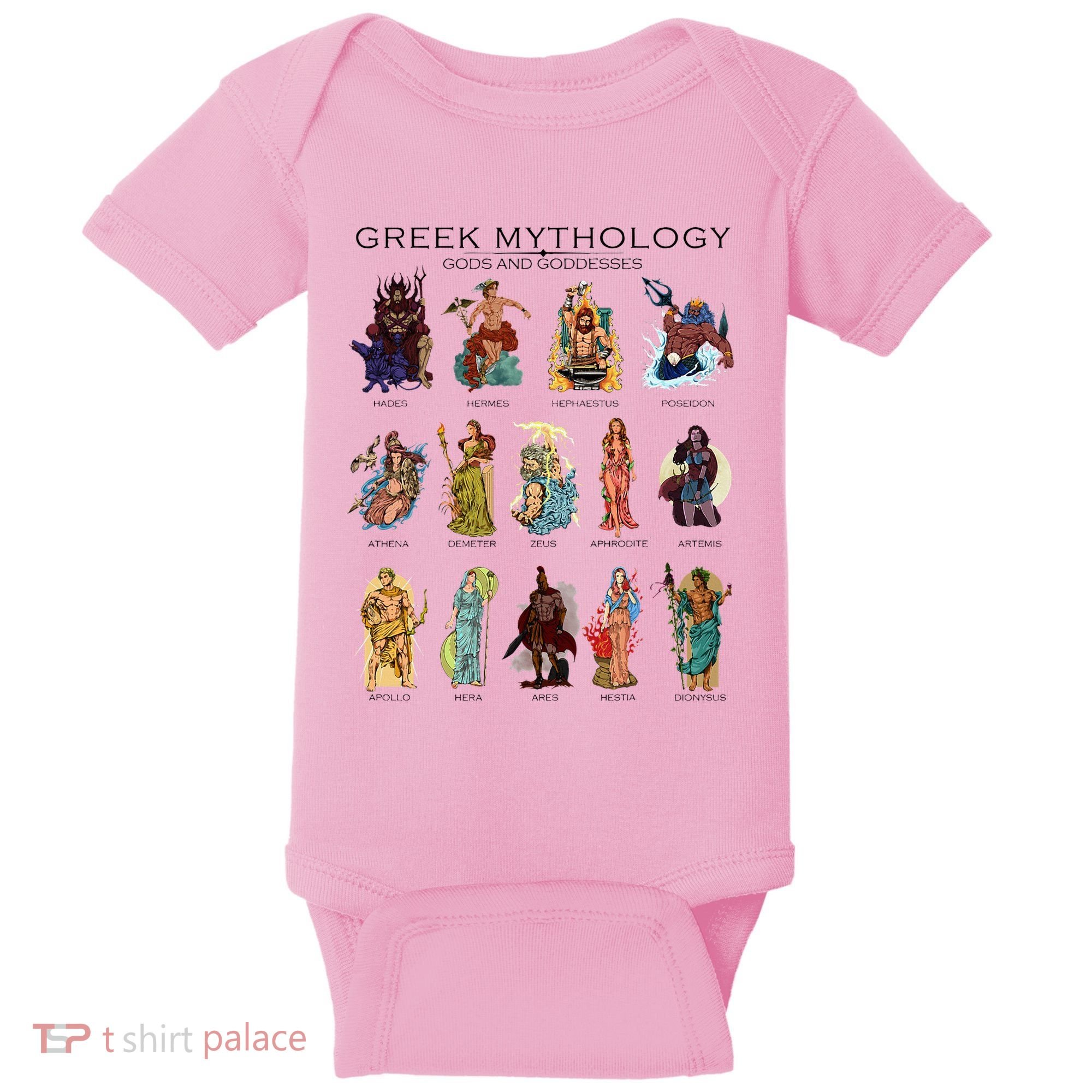 Gods Of Greek Mythology Baby Bodysuit