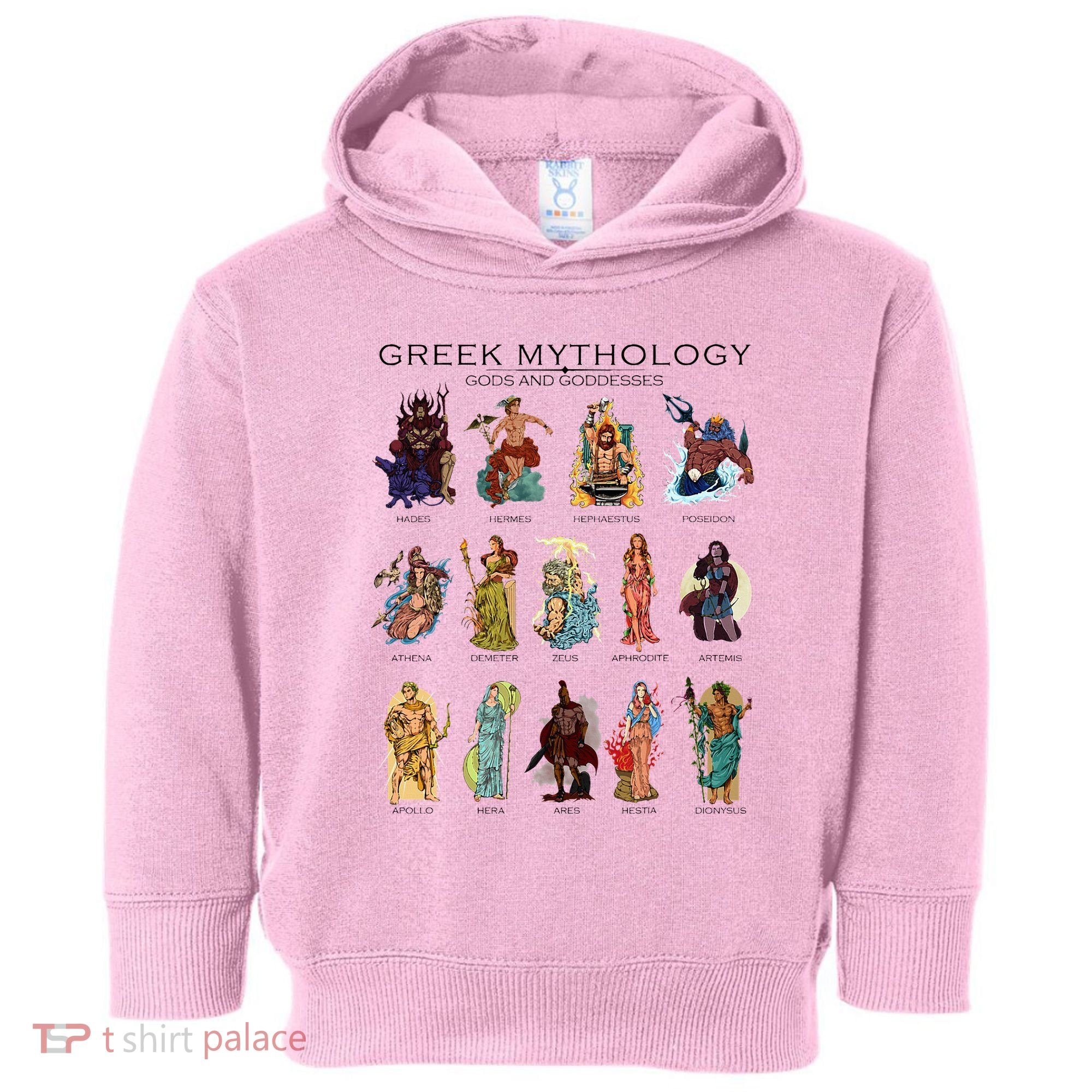 Gods Of Greek Mythology Toddler Hoodie