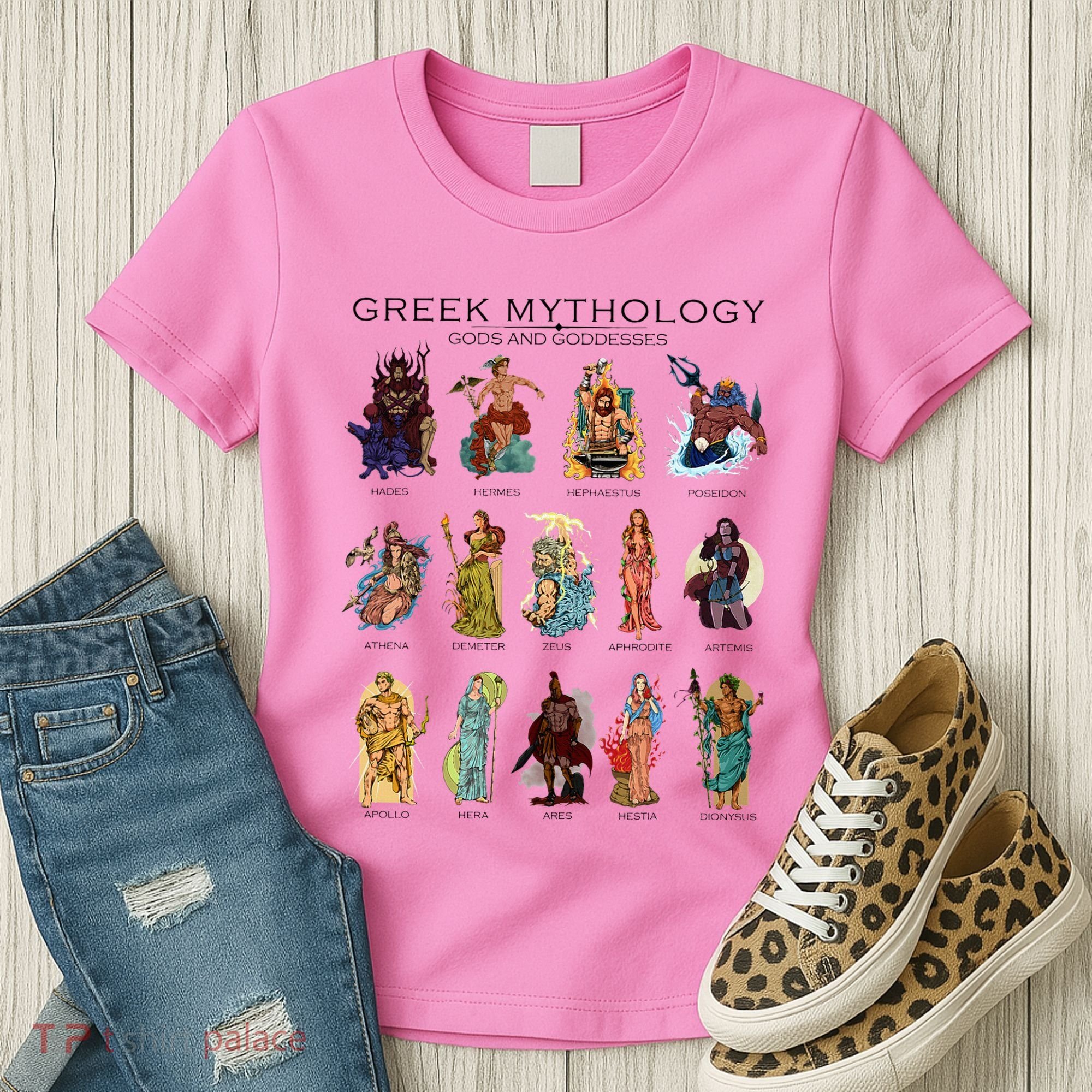 Gods Of Greek Mythology Women's T-Shirt