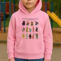 Gods Of Greek Mythology Kids Hoodie thumb 2