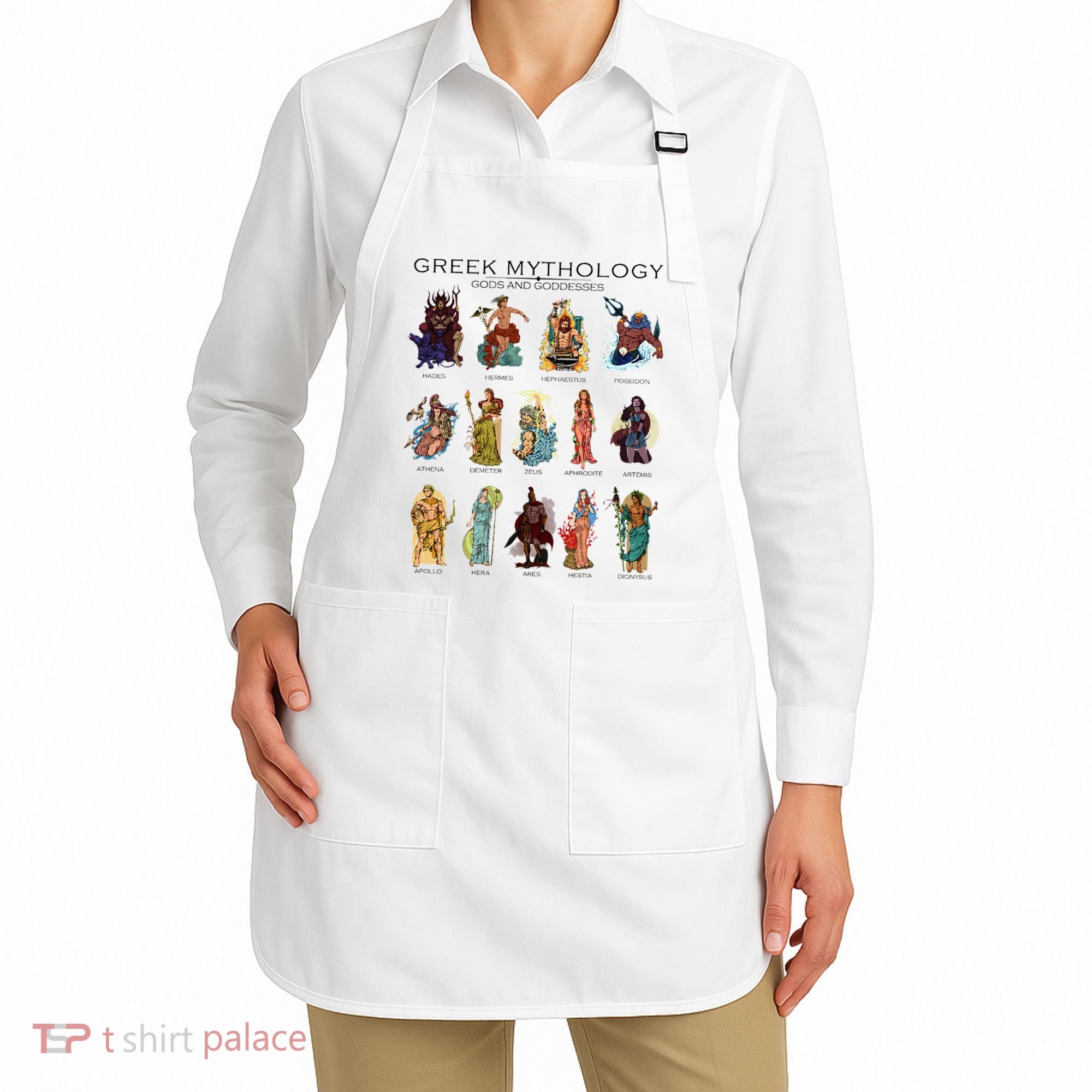 Gods Of Greek Mythology Apron