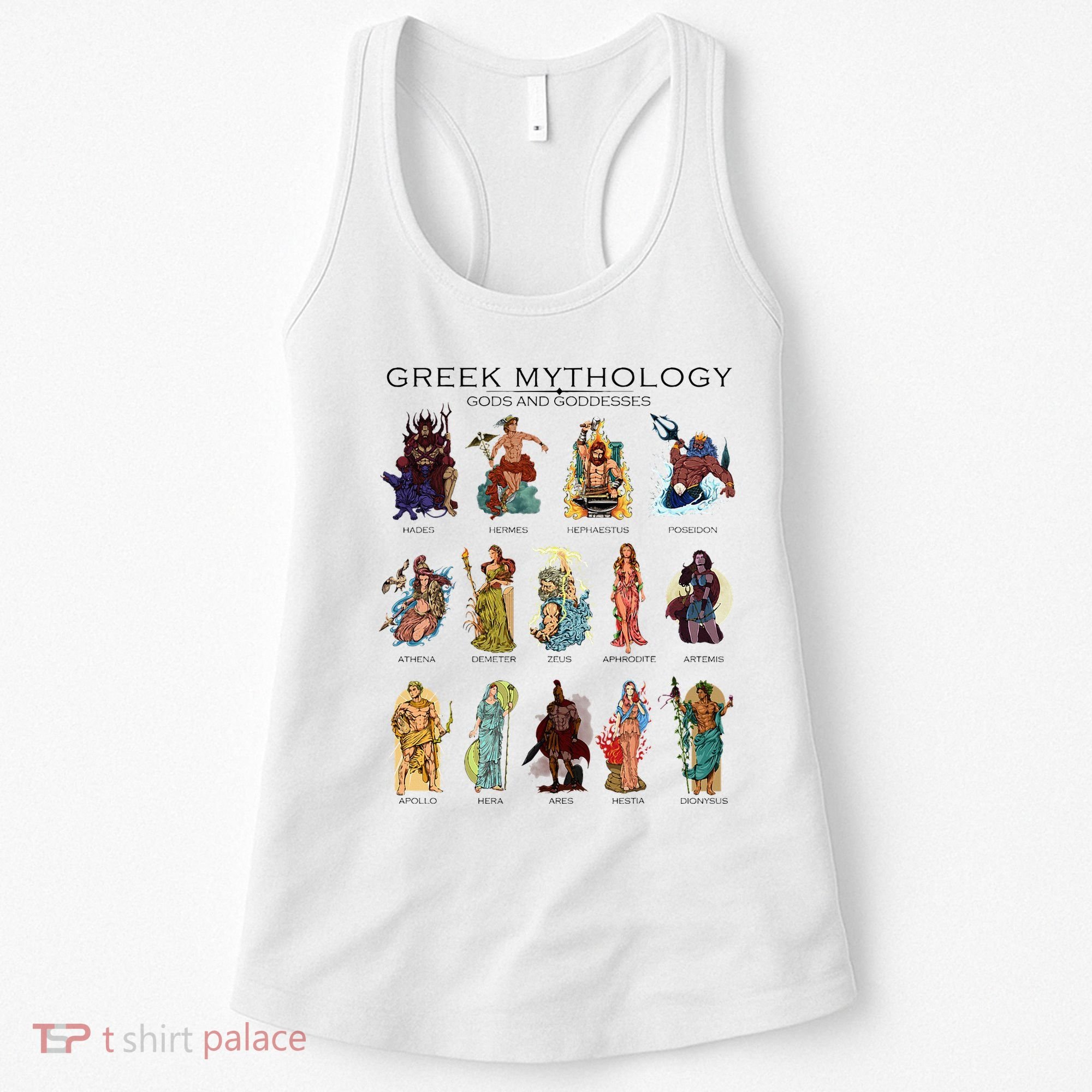 Gods Of Greek Mythology Women's Tank Top