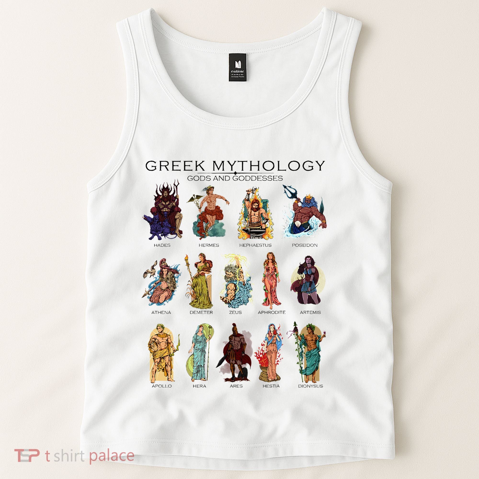 Gods Of Greek Mythology Tank Top