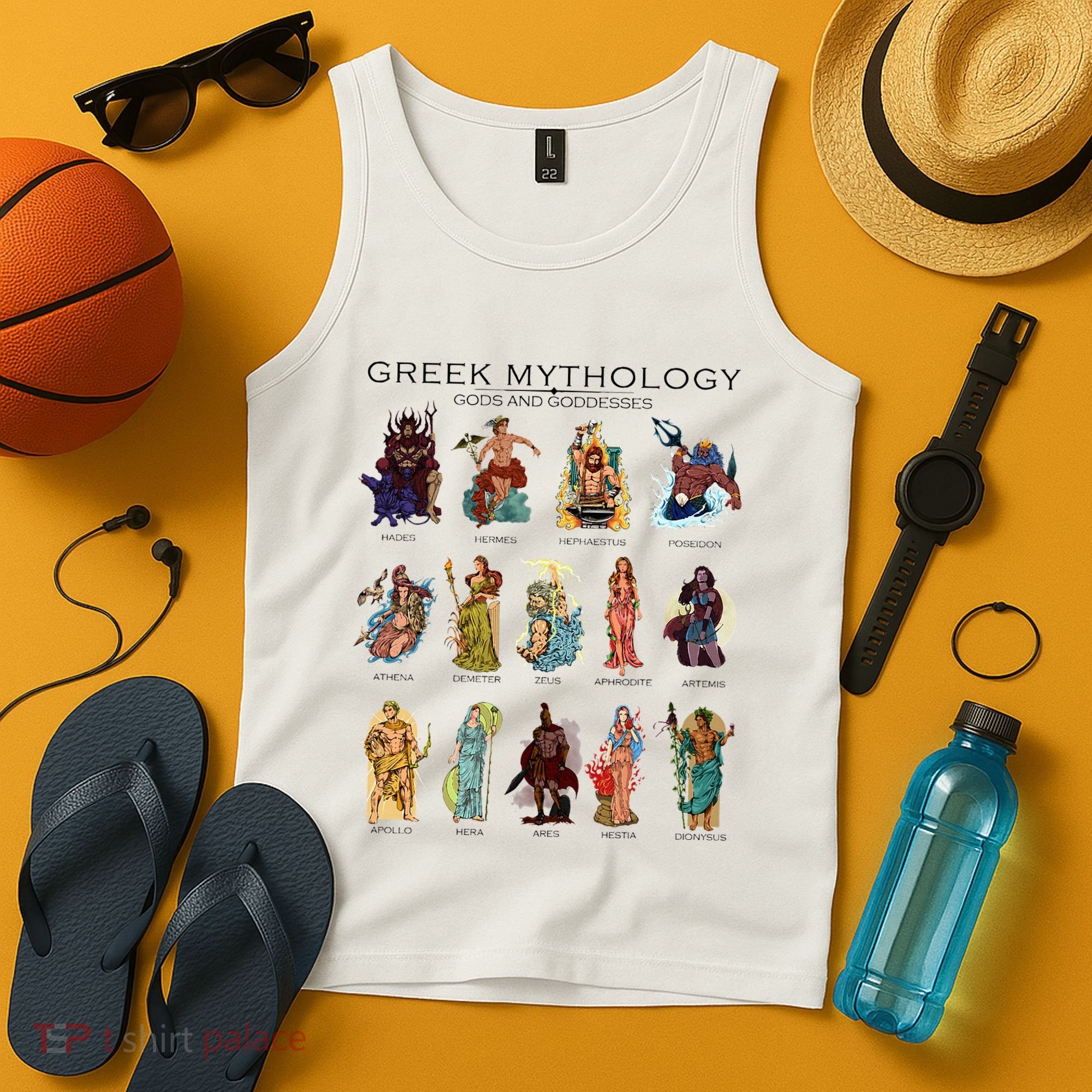 Gods Of Greek Mythology Tank Top