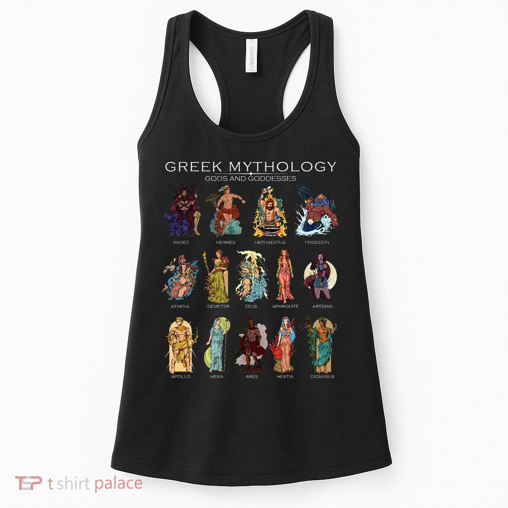 Gods Of Greek Mythology Women's Tank Top
