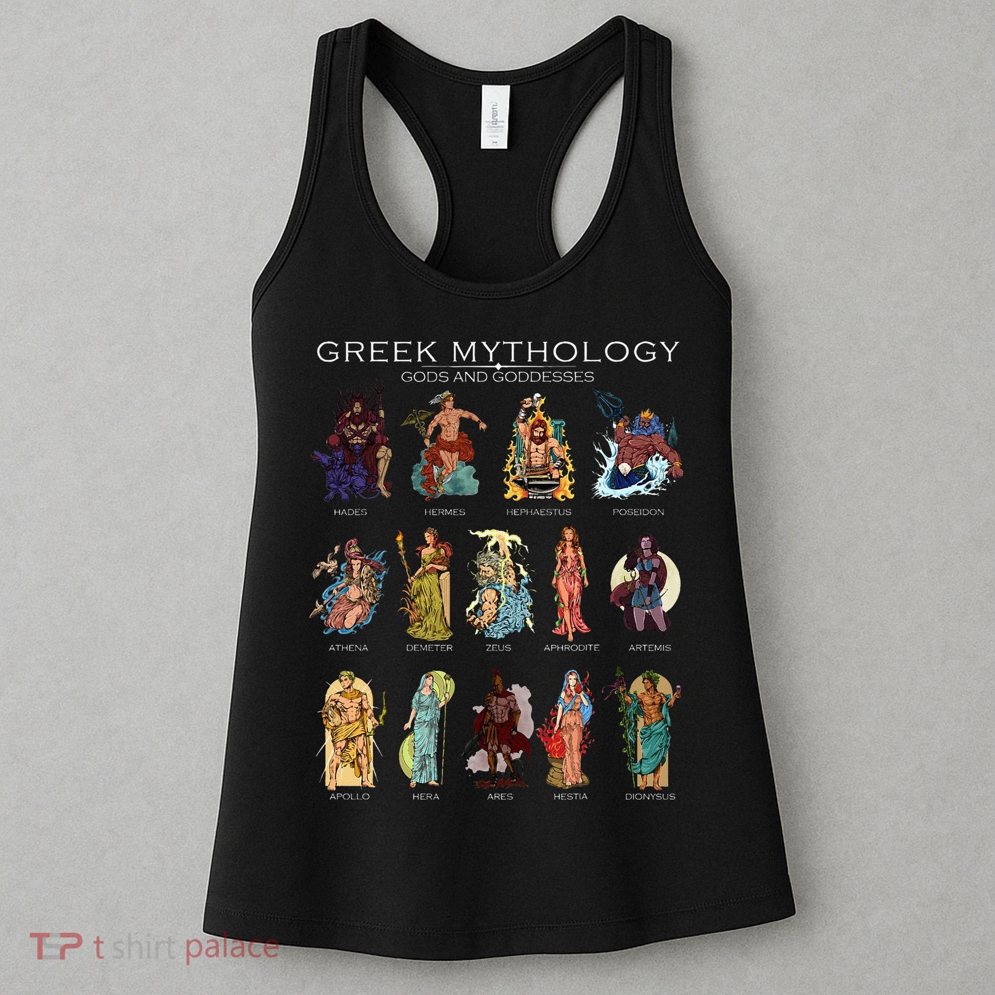 Gods Of Greek Mythology Women's Tank Top