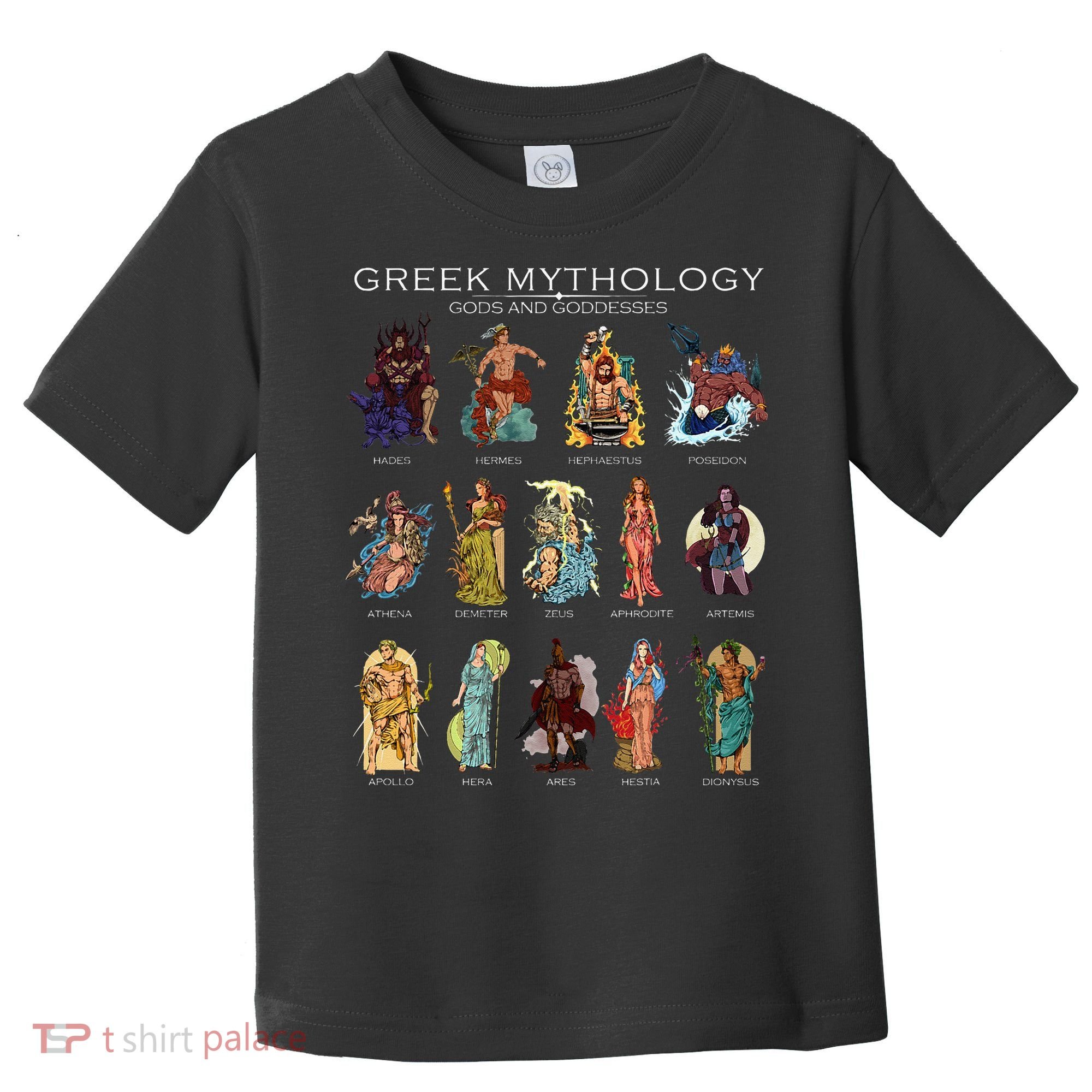 Gods Of Greek Mythology Toddler T-Shirt
