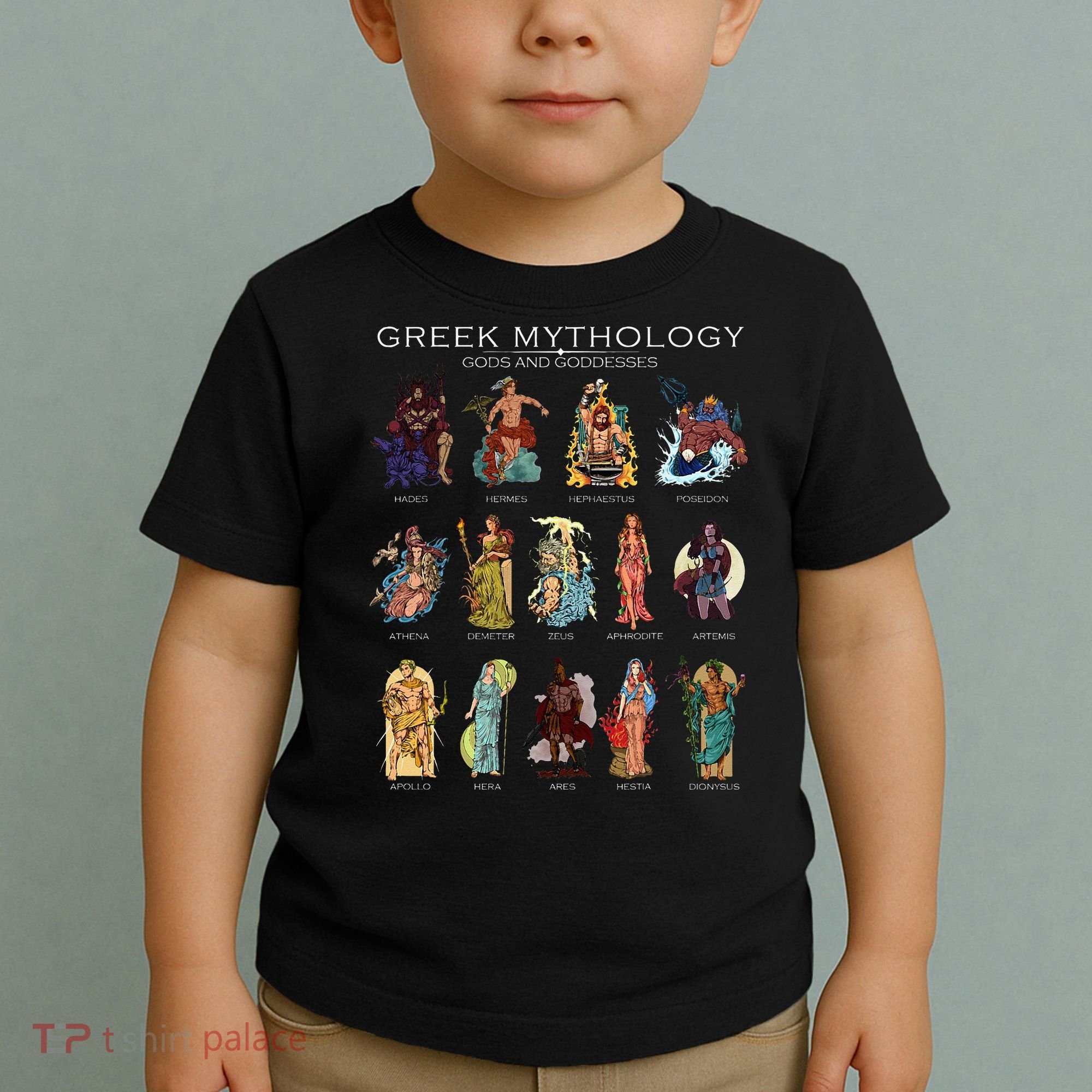 Gods Of Greek Mythology Toddler T-Shirt