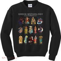 Gods Of Greek Mythology Kids Sweatshirt thumb 0