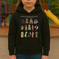 Gods Of Greek Mythology Kids Hoodie thumb 3