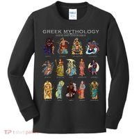 Gods Of Greek Mythology Kids Long Sleeve Shirt thumb 0