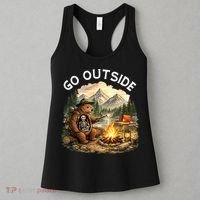 Go Outside Women's Tank Top thumb 3