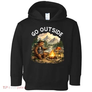 Go Outside Toddler Hoodie