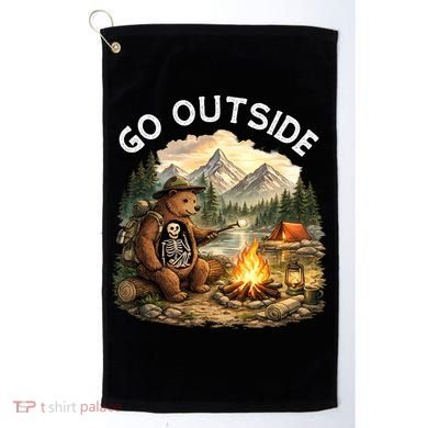 Go Outside Golf Towel