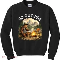Go Outside Kids Sweatshirt thumb 0
