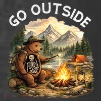 Go Outside Women's Hoodie thumb 2