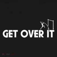 Get Over It Pole Vault Doggie Tank thumb 4