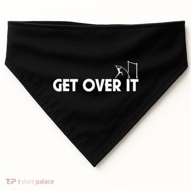 Get Over It Pole Vault USA-Made Doggie Bandana