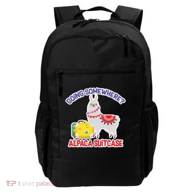 Going Somewhere Alpaca Suitcase Backpack
