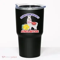 Going Somewhere Alpaca Suitcase Tumbler thumb 0
