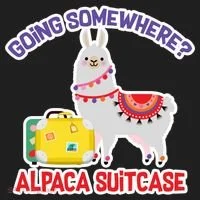 Going Somewhere Alpaca Suitcase Tumbler thumb 3