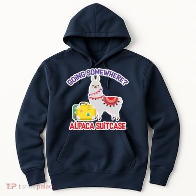 Going Somewhere Alpaca Suitcase Hoodie