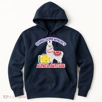 Going Somewhere Alpaca Suitcase Hoodie thumb 0