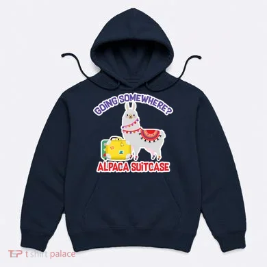 Going Somewhere Alpaca Suitcase Hoodie